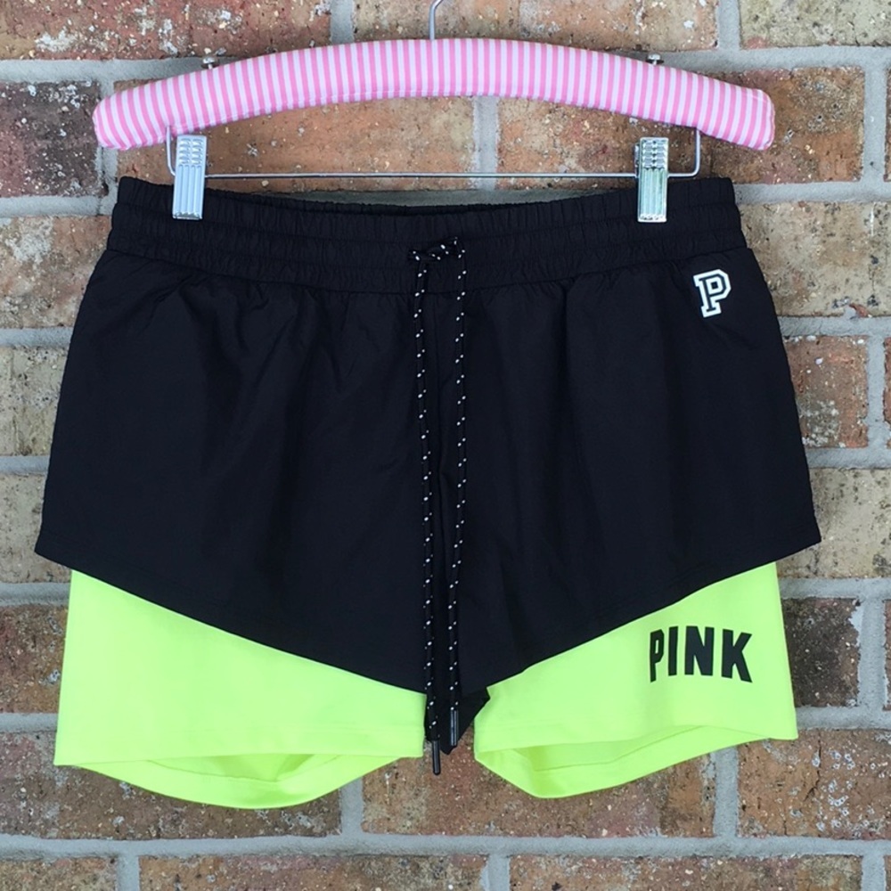PINK Victoria’s Secret 2 in 1 Running Shorts